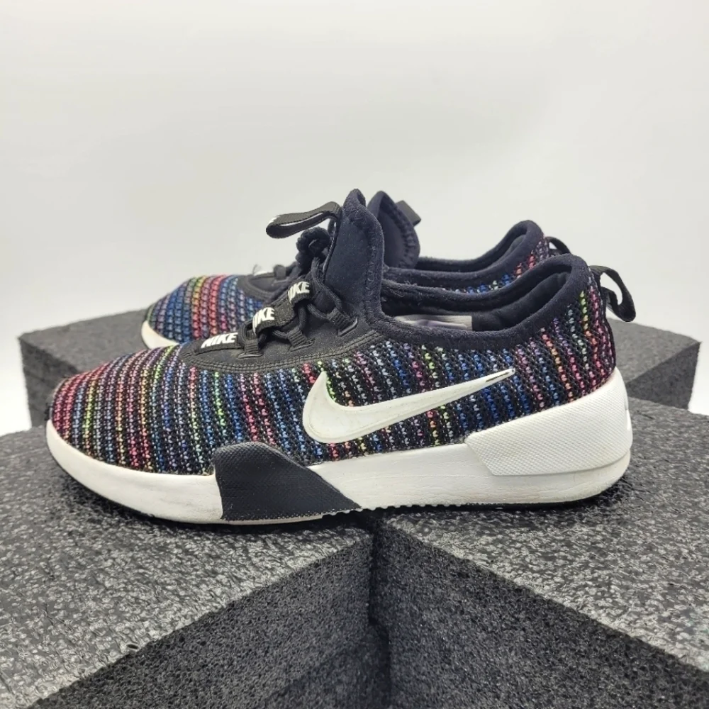 Nike Kid's Ashin Modern SE GS 4Y Shoes AO2129 002 Black/White-Racer Pink